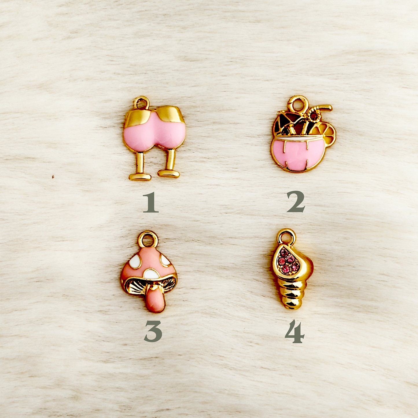 Karmaé Kraft Customisable Charm Set (Pink)