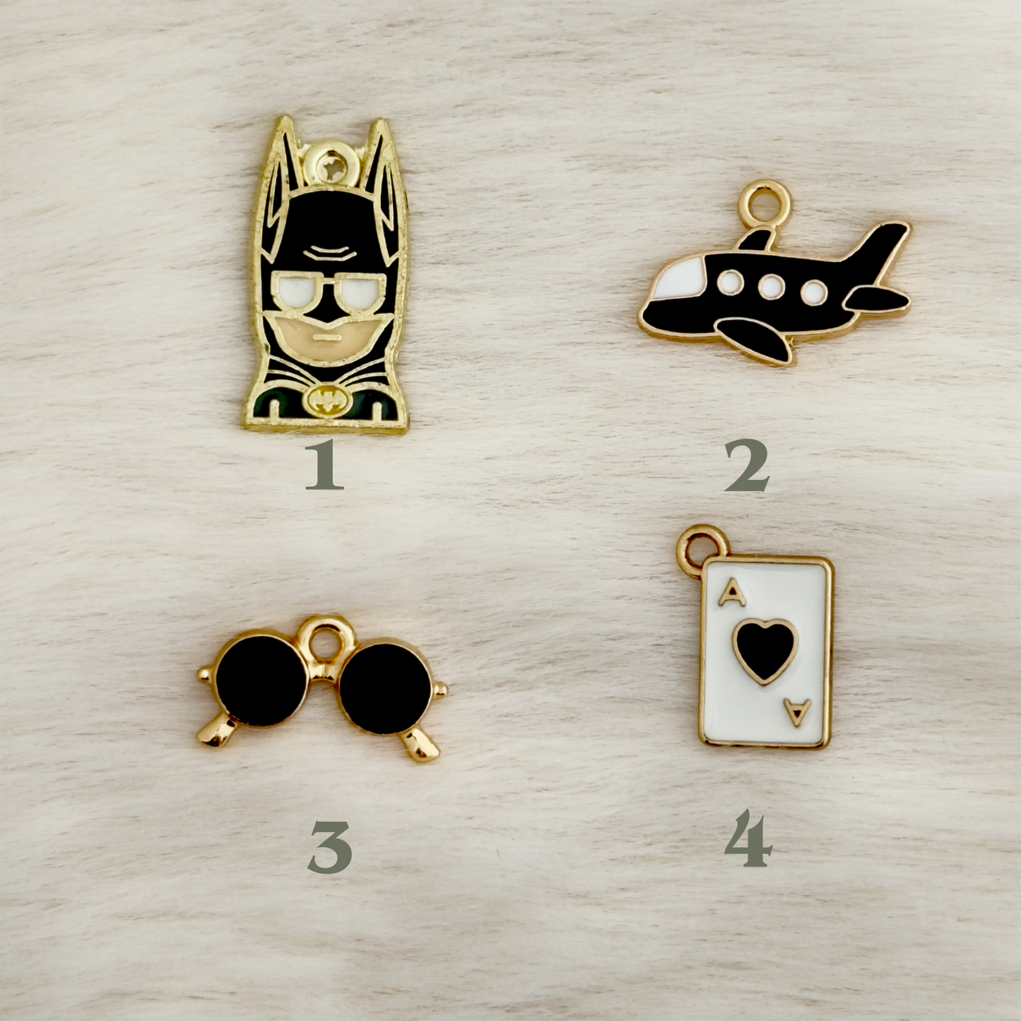Karmaé Kraft Customisable Charm Set (Black)