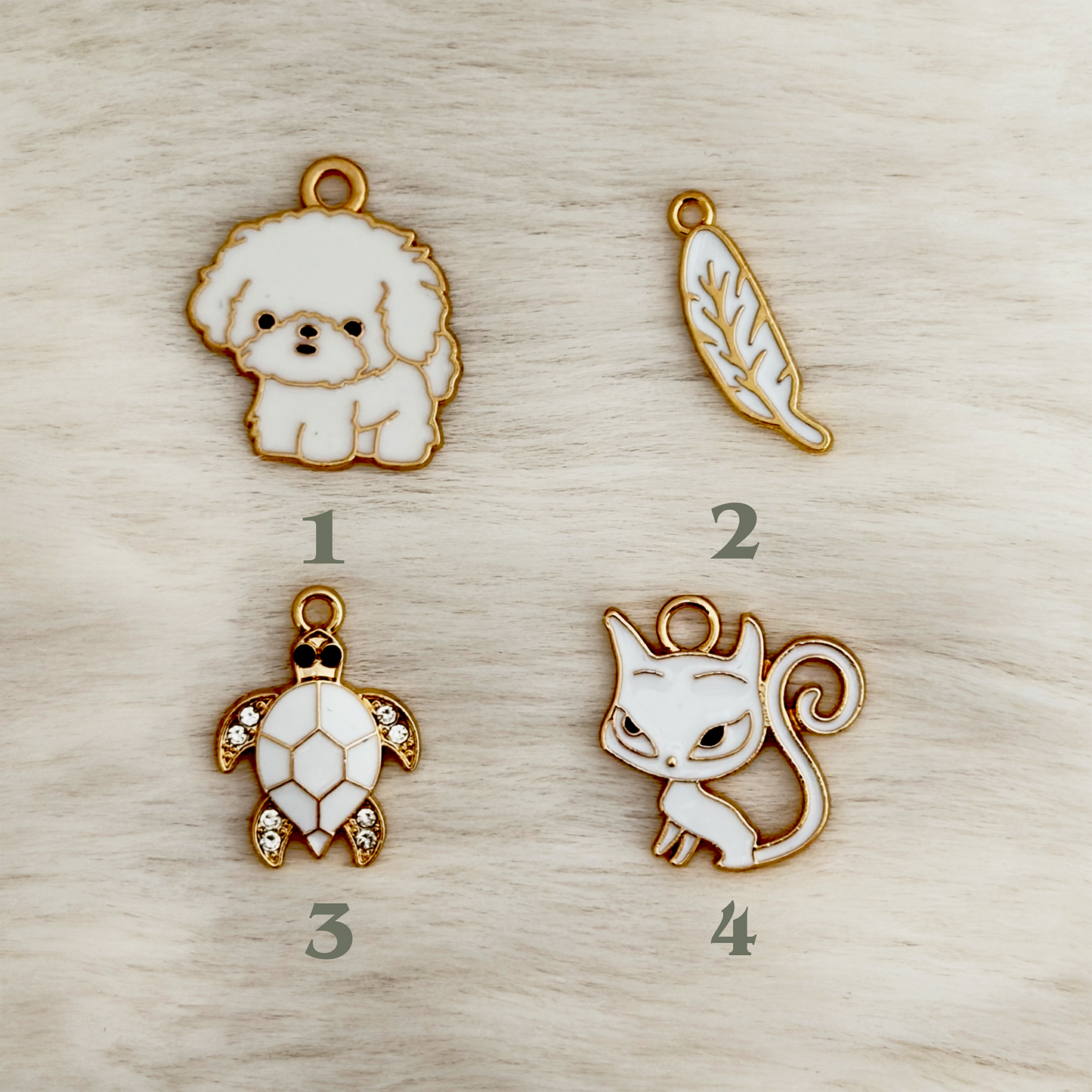 Karmaé Kraft Customisable Charm Set (White)