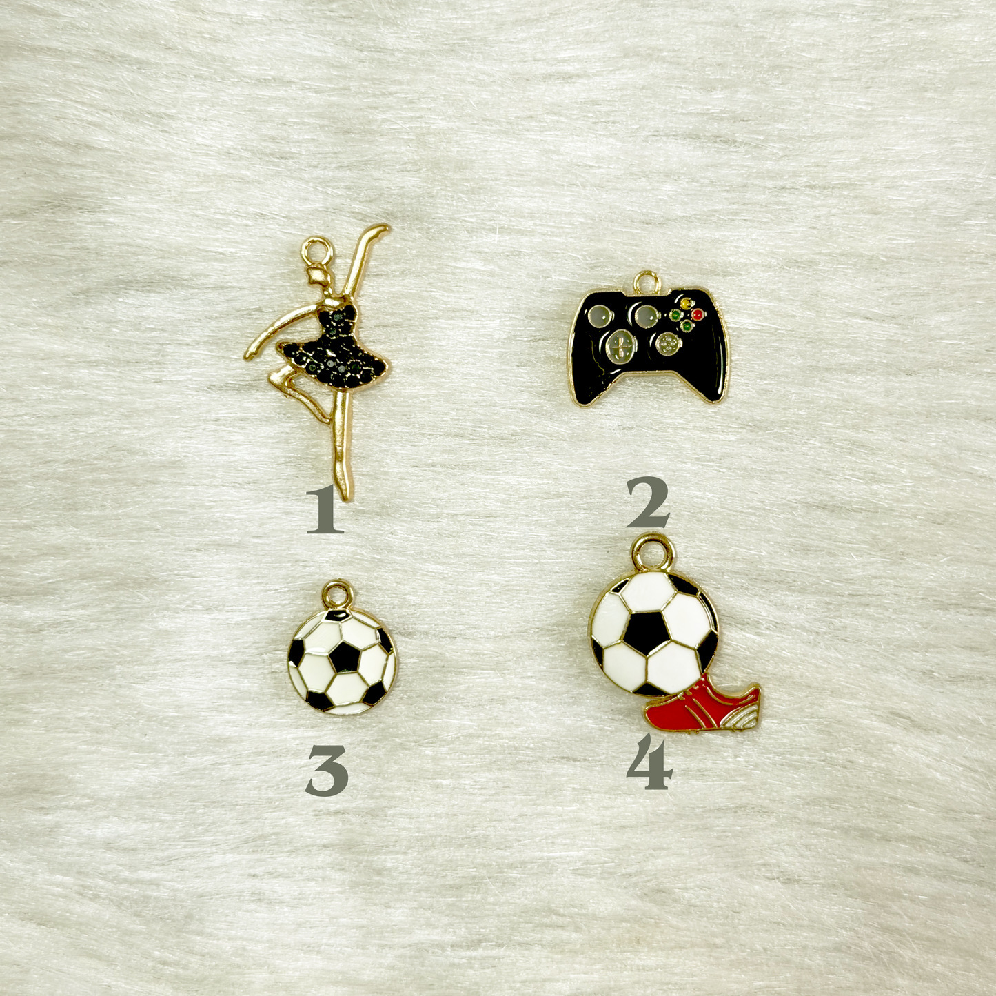 Karmaé Kraft Customisable Charm Set (Black)