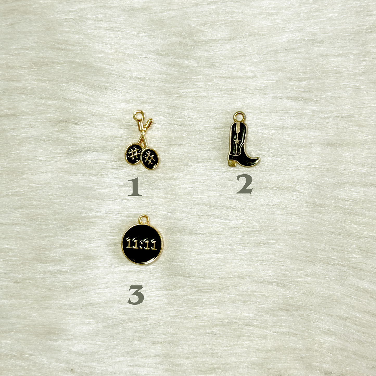 Karmaé Kraft Customisable Charm Set (Black)