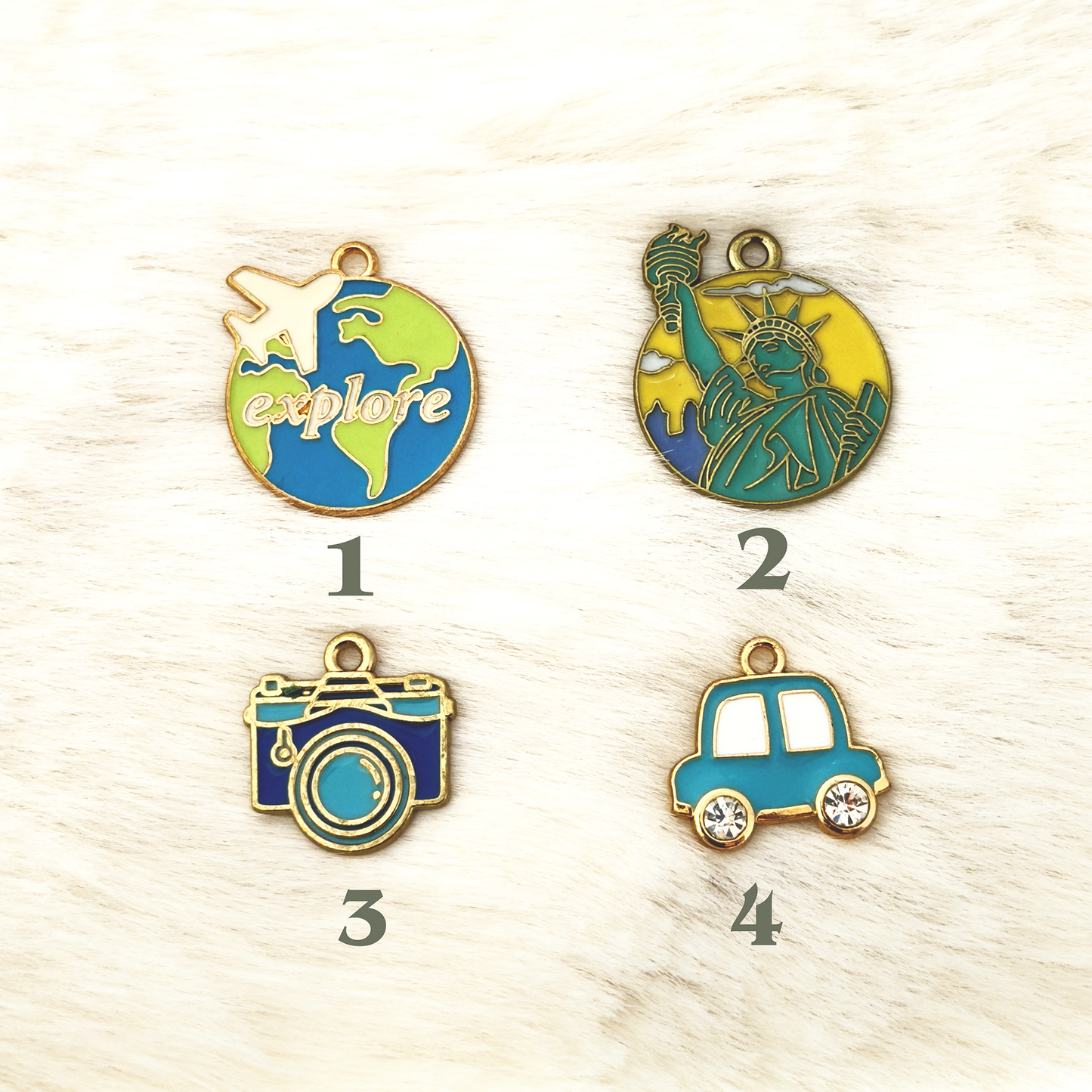 Karmaé Kraft Customisable Charm Set (Blue)