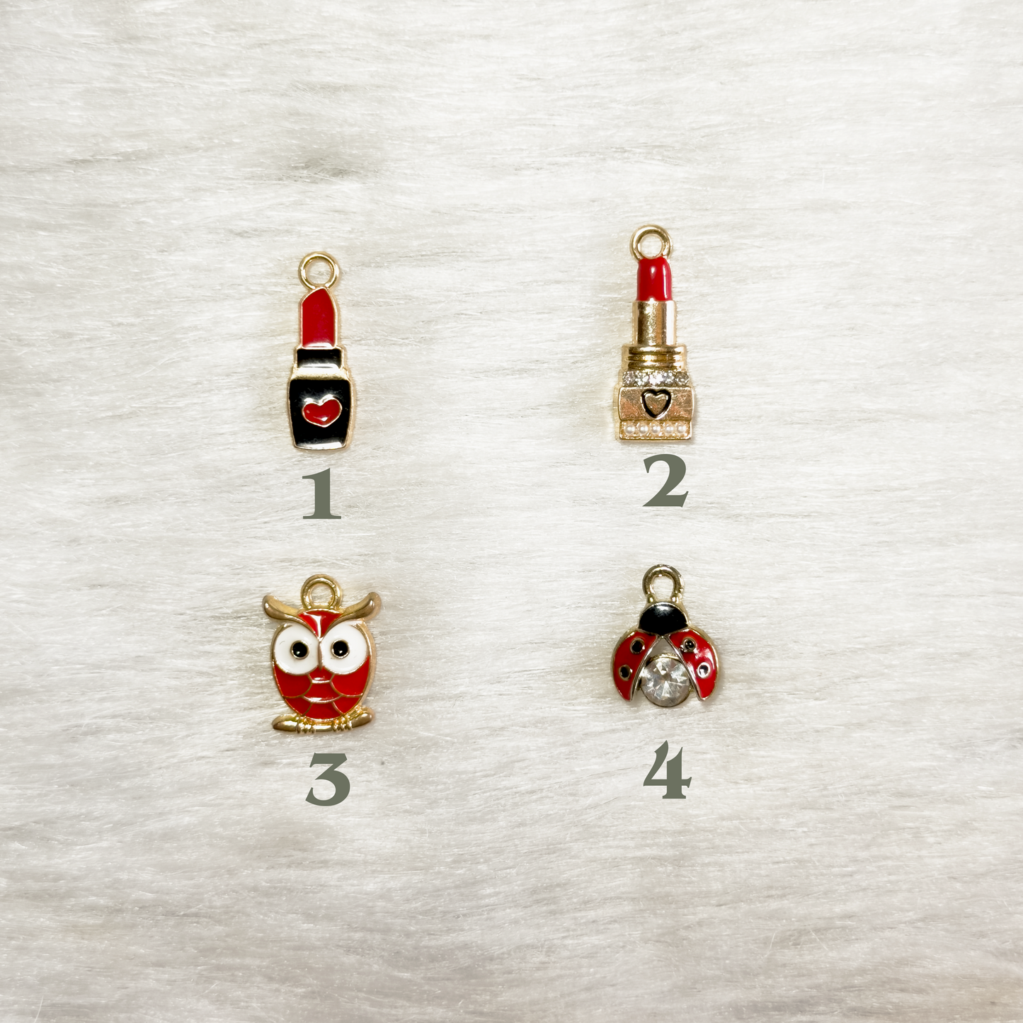 Karmaé Kraft Customisable Charm Set (Red)