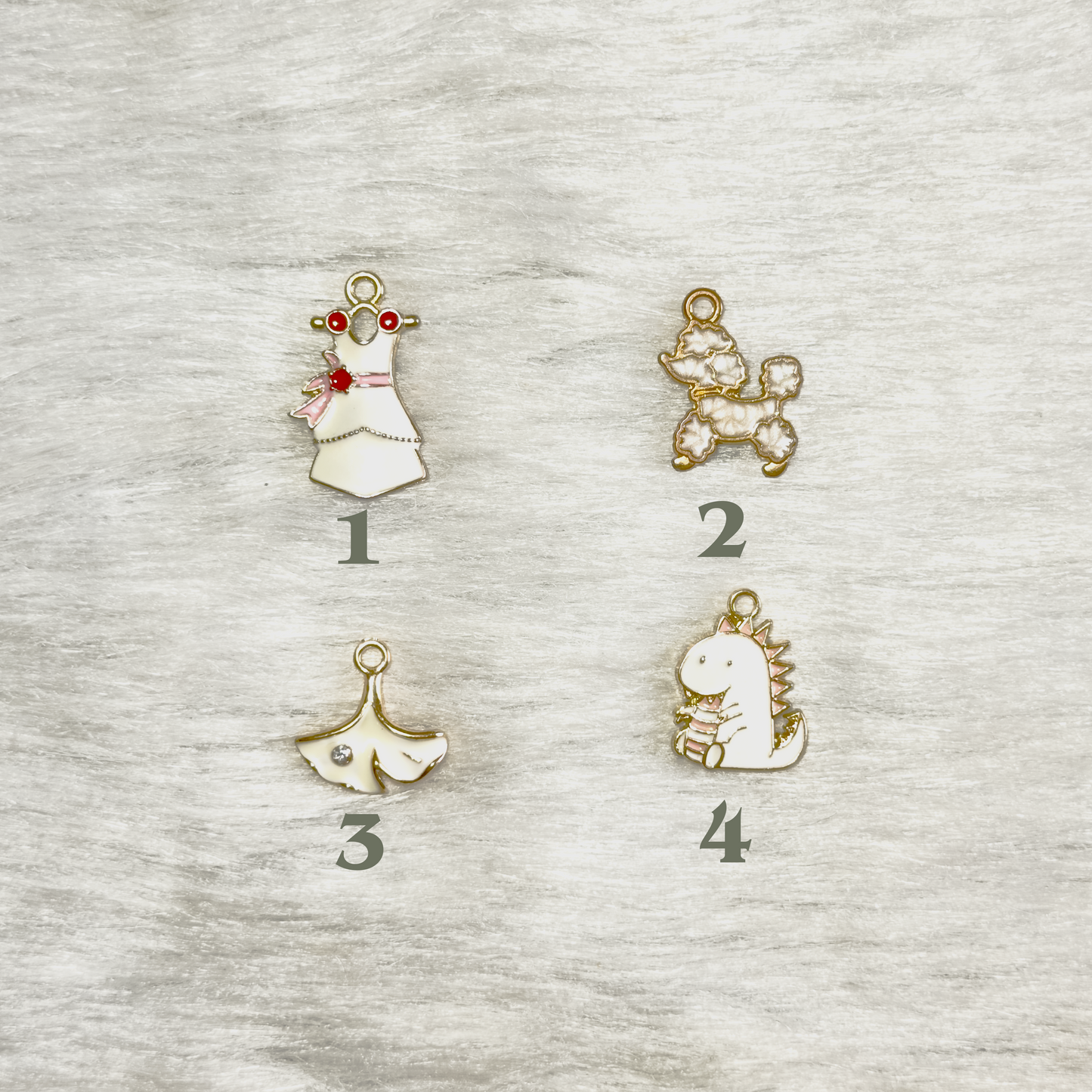 Karmaé Kraft Customisable Charm Set (White)