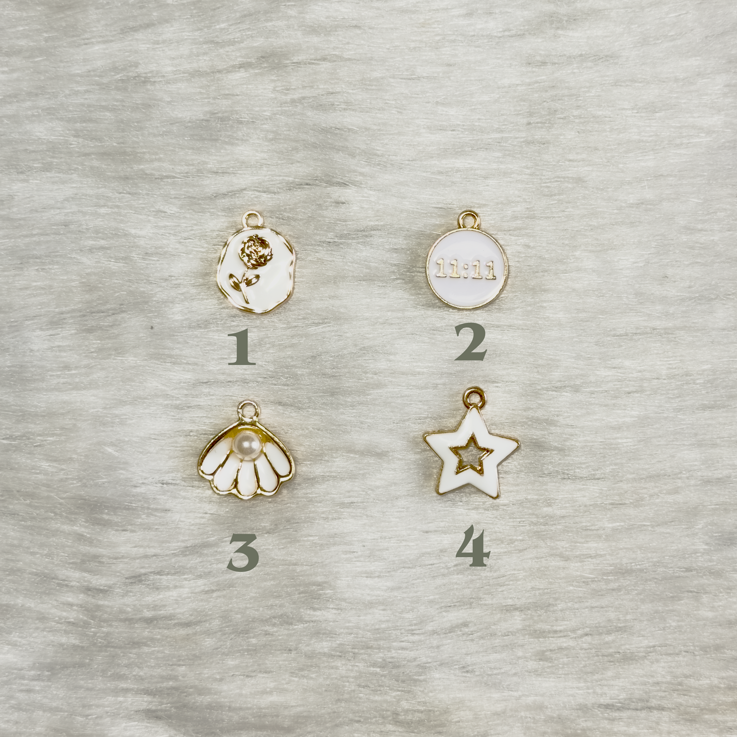 Karmaé Kraft Customisable Charm Set (White)