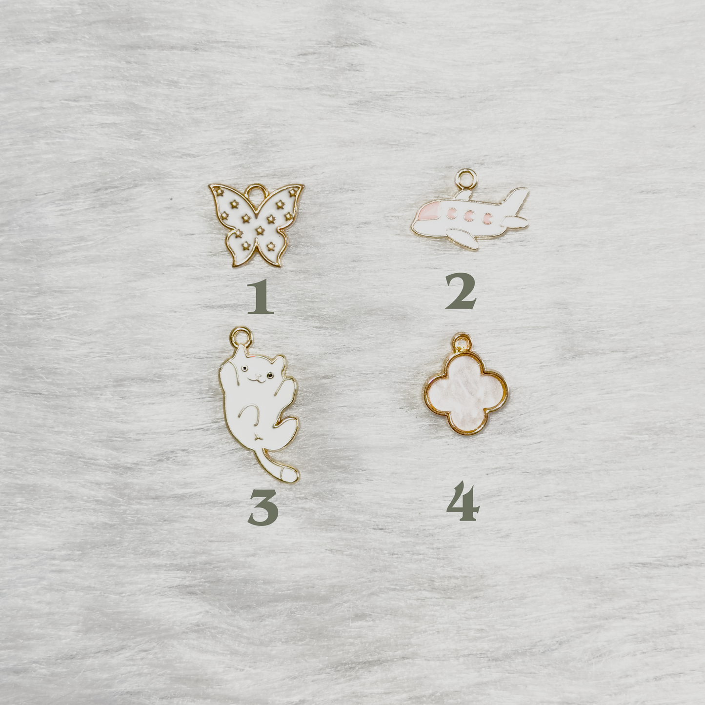 Karmaé Kraft Customisable Charm Set (White)