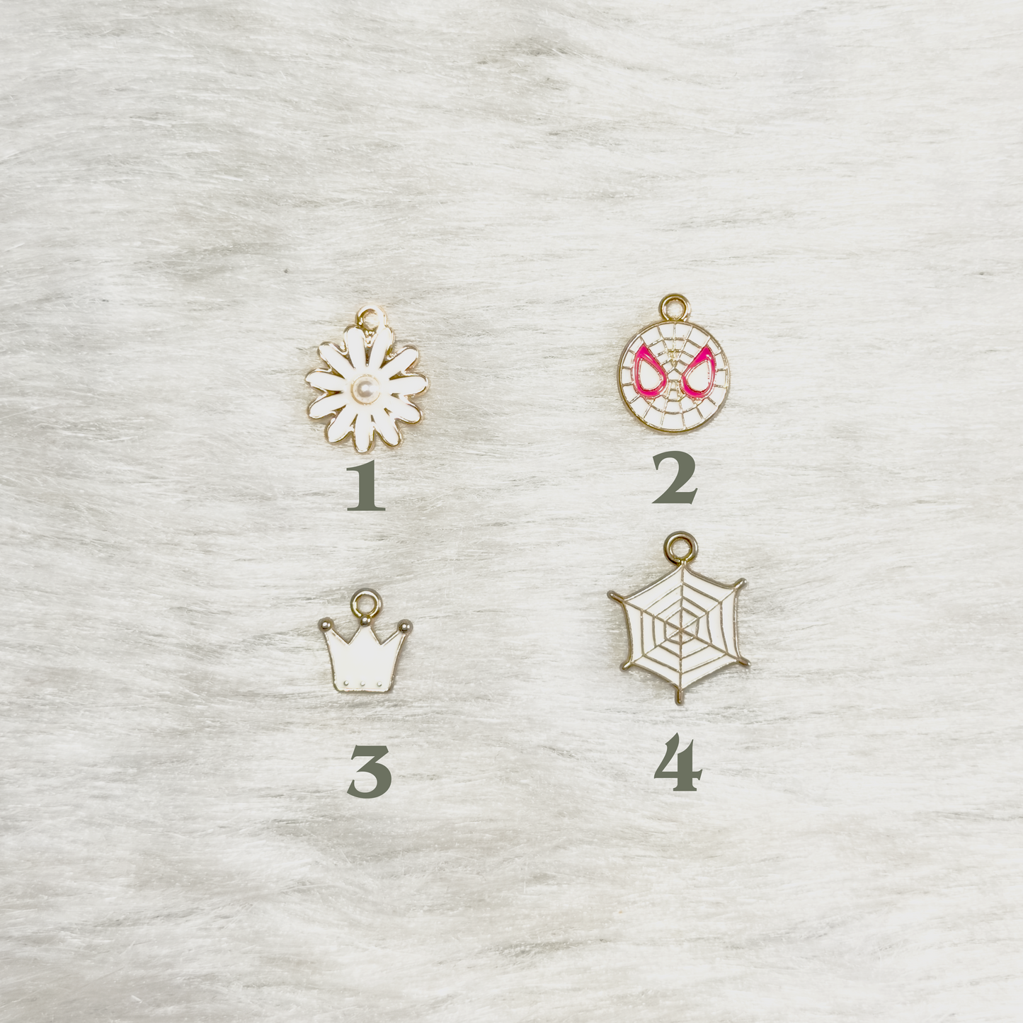 Karmaé Kraft Customisable Charm Set (White)