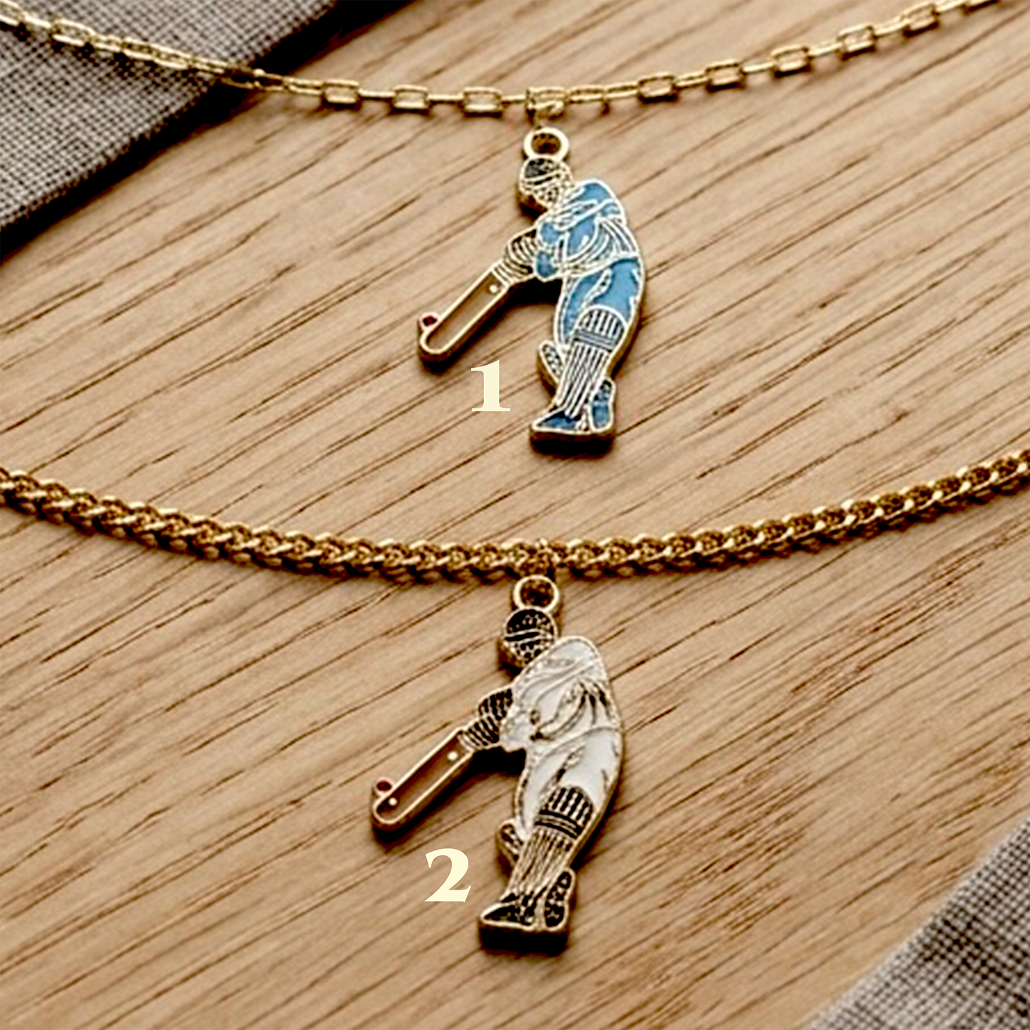 ricket Theme Rakhi for Boys – Premium Anti-Tarnish Charm Bracelet Rakhi for Sports Fans