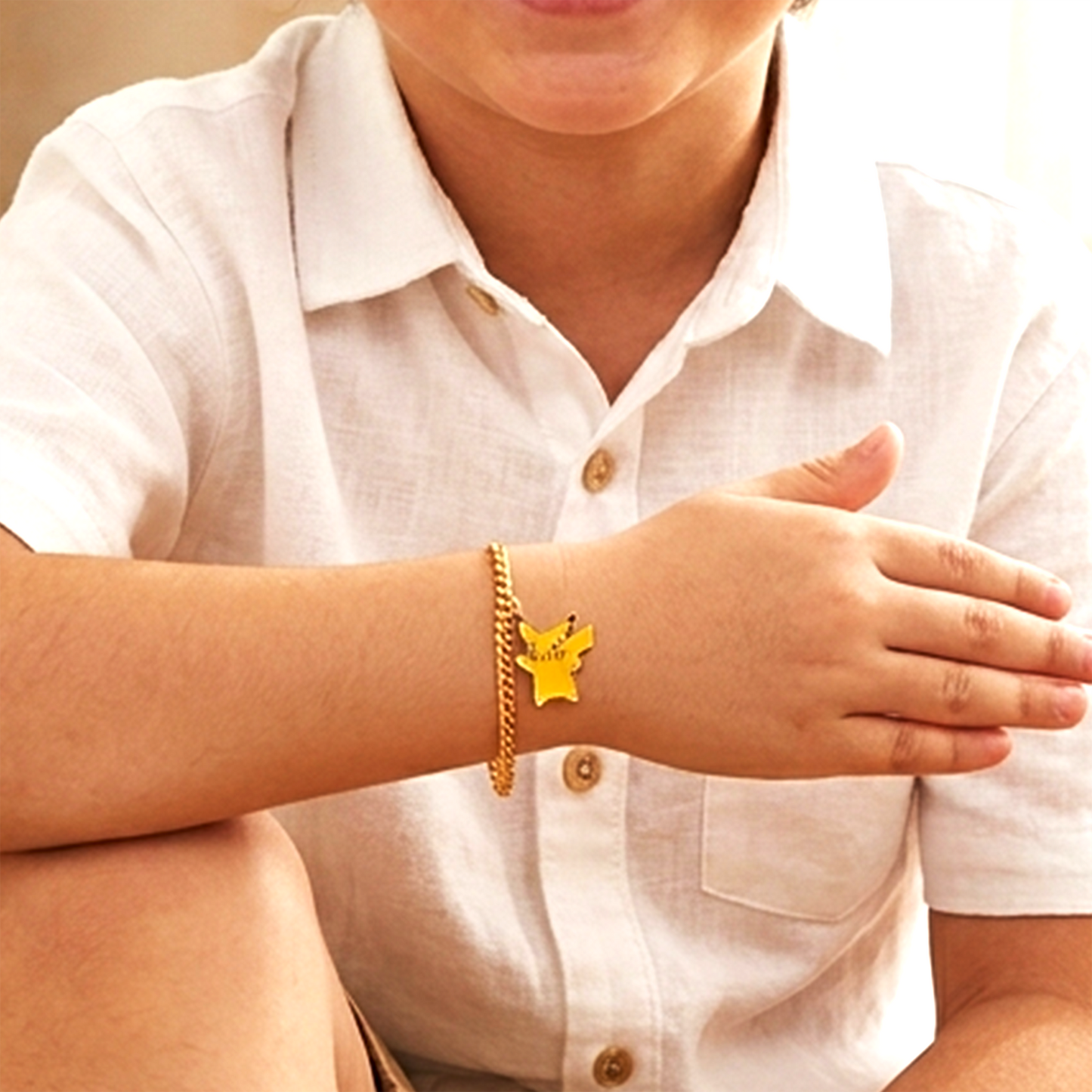 Premium Anti-Tarnish Character Rakhi for Kids – Durable Metal Bracelet Rakhi