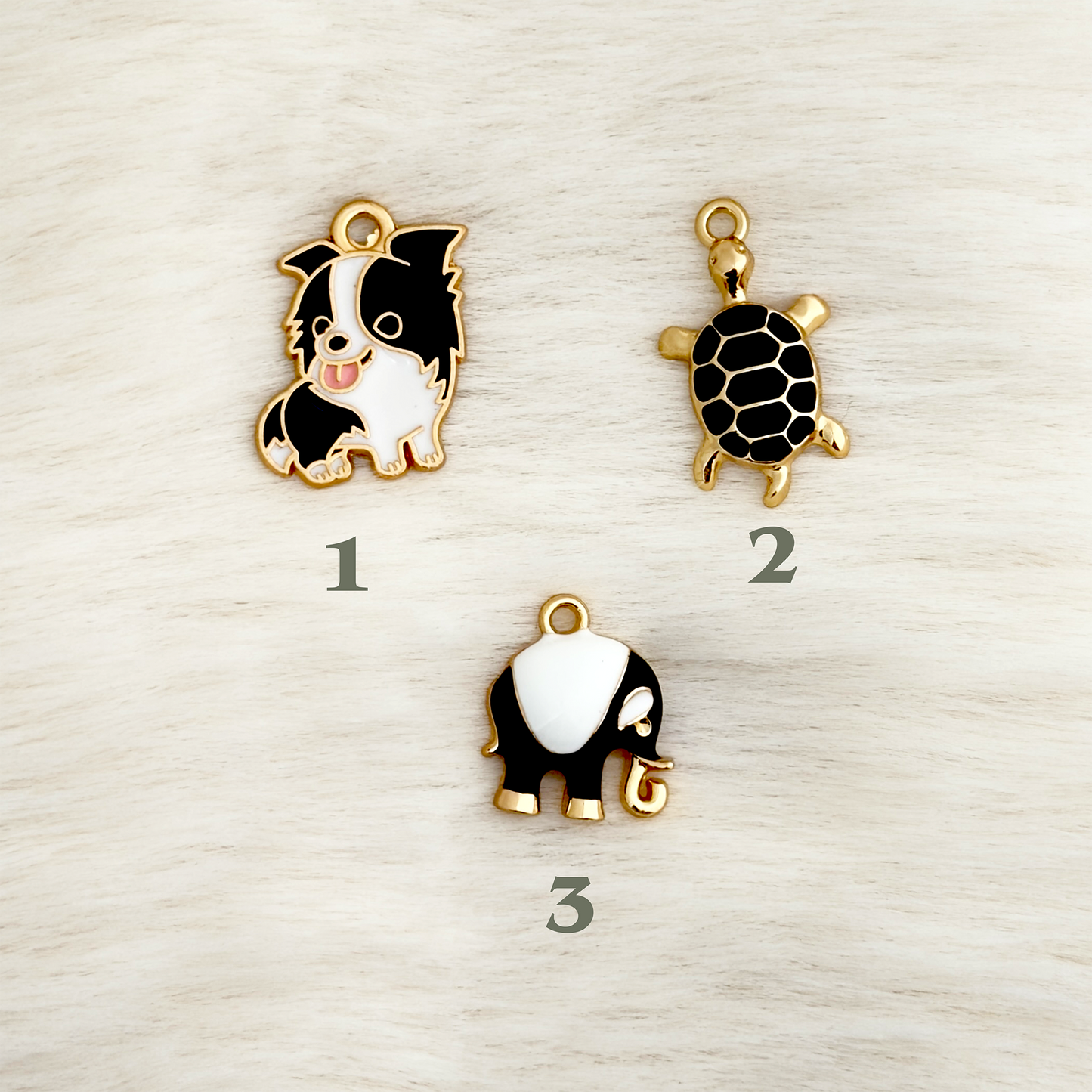 Karmaé Kraft Customisable Charm Set (Black)