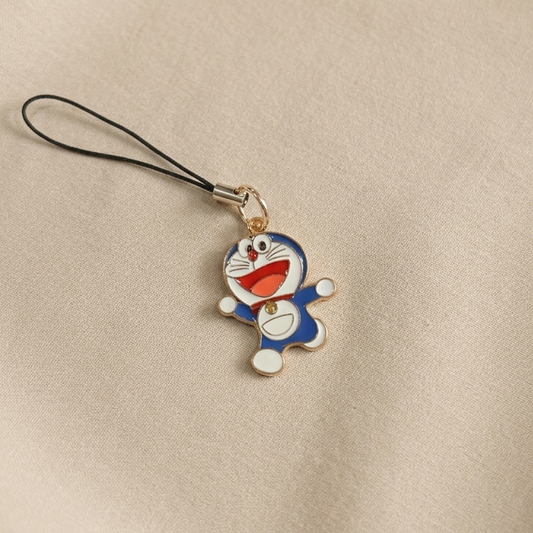Doraemon Enamel Phone Charm | Cute Anime Cartoon Mobile Charm