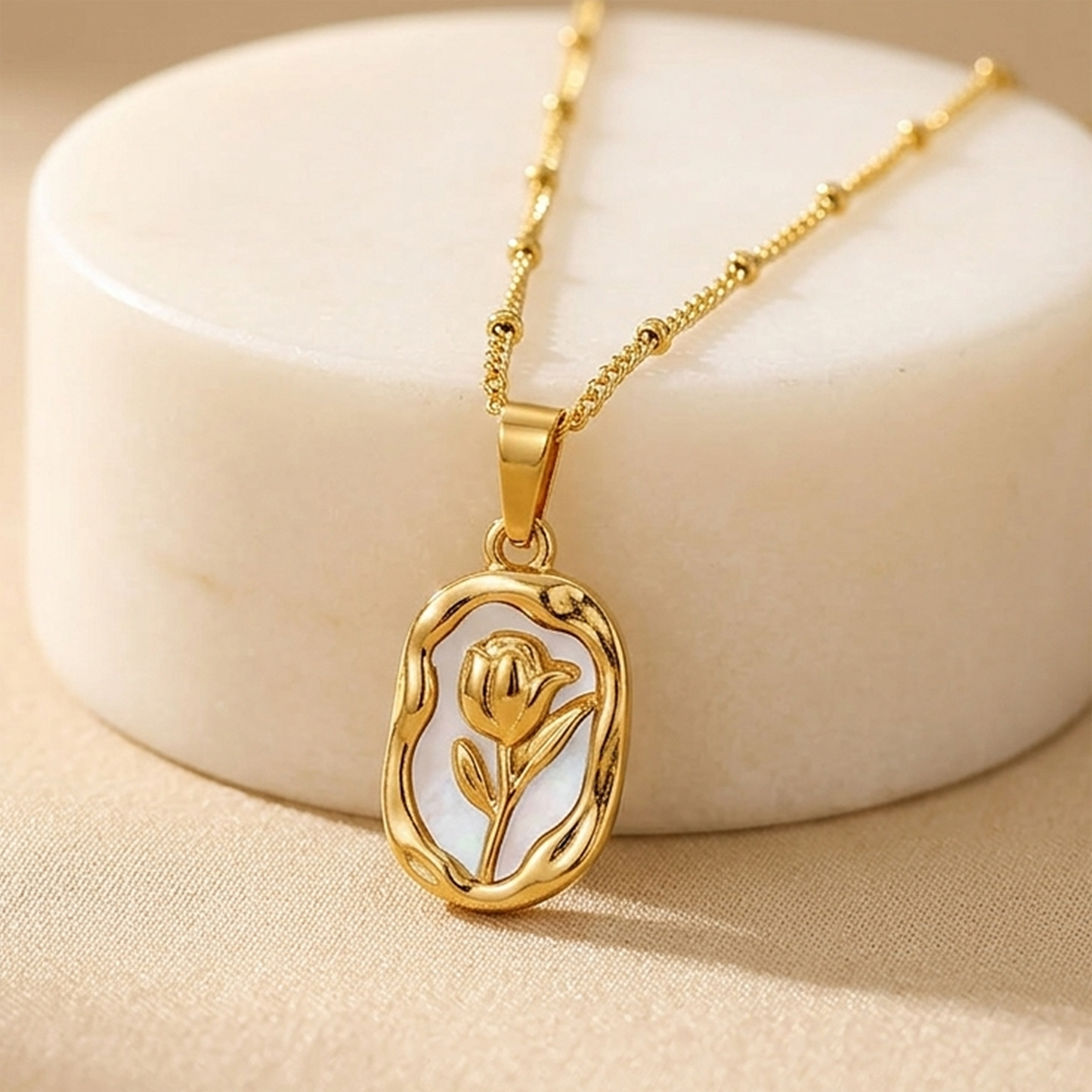 The Florentine Floral Necklace
