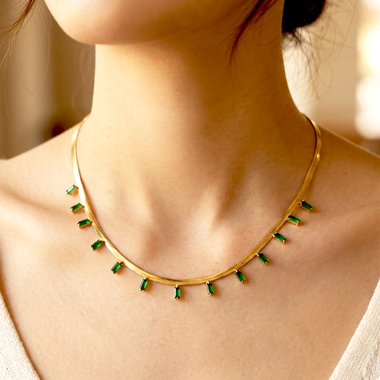 The Emerald Riviera Necklace