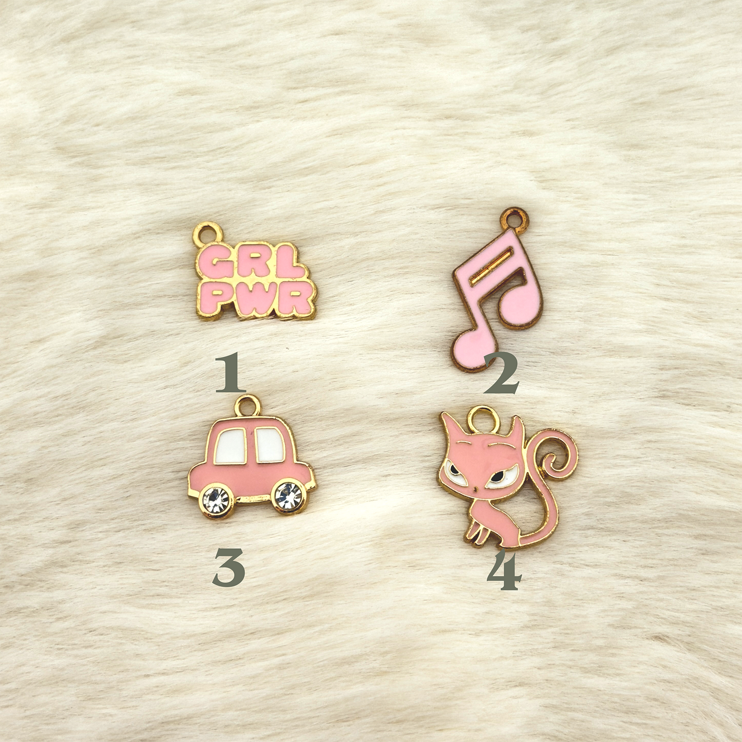 Karmaé Kraft Customisable Charm Set (Pink)