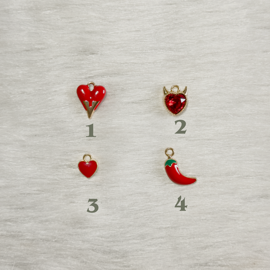 Karmaé Kraft Customisable Charm Set (Red)