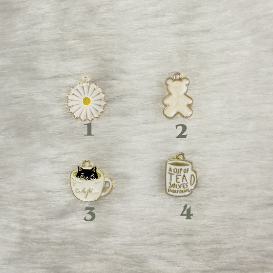 Karmaé Kraft Customisable Charm Set (White)