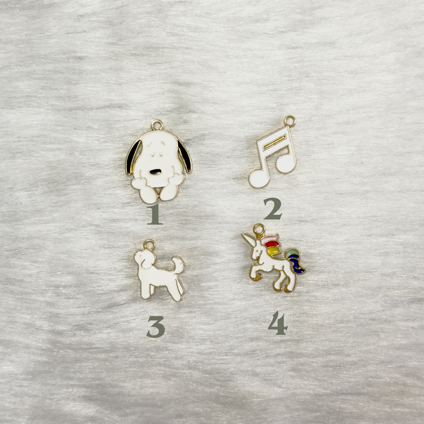 Karmaé Kraft Customisable Charm Set (White)
