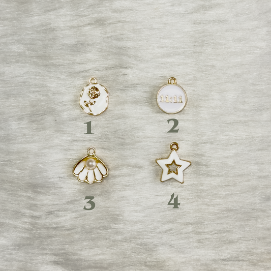 Karmaé Kraft Customisable Charm Set (White)