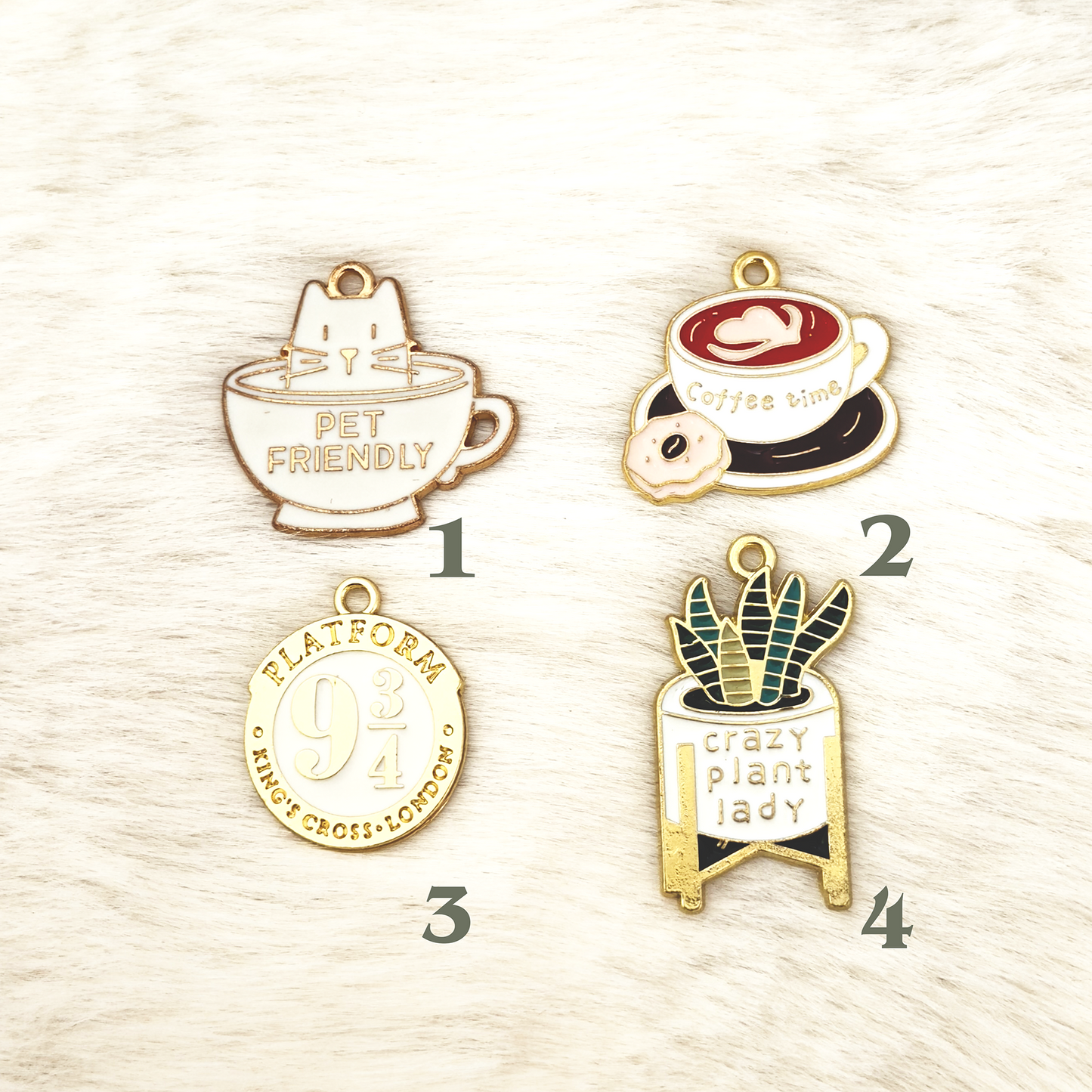 Karmaé Kraft Customisable Charm Set (White)