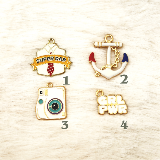 Karmaé Kraft Customisable Charm Set (White)