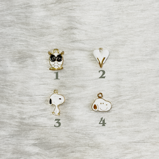 Karmaé Kraft Customisable Charm Set (White)