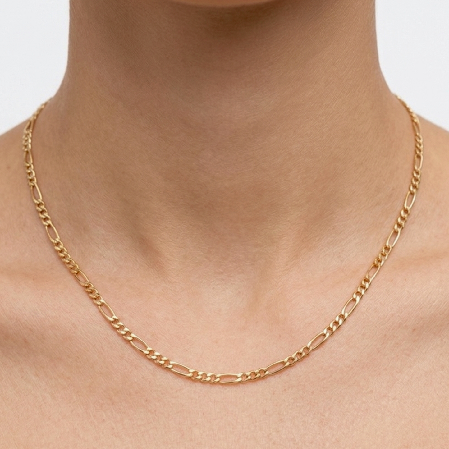 Golden Plated Oval Link Chain Necklace Base For Personilsed Charm Necklace (scroll down and read instruction) (Copy)