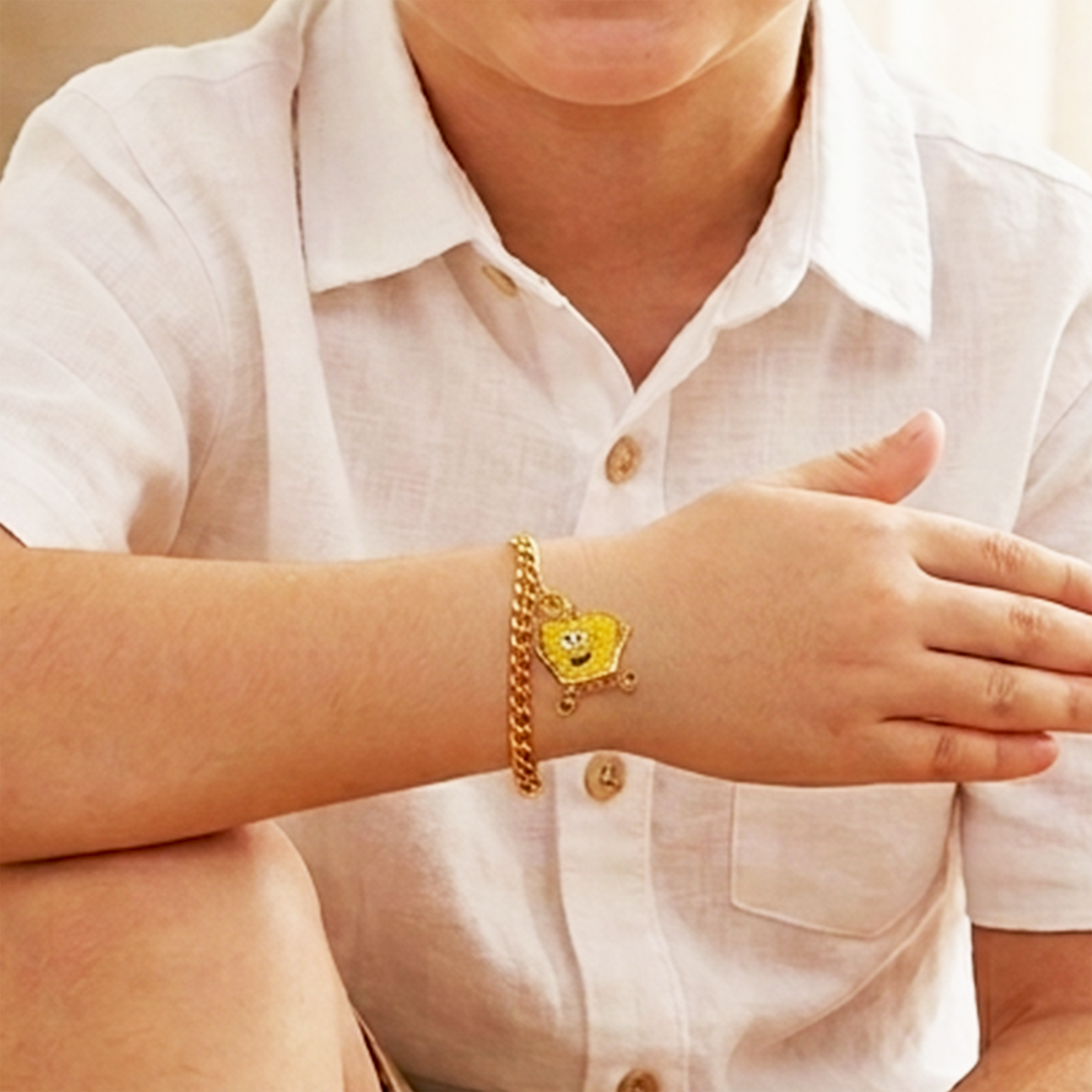 Fun Cartoon Character Rakhi for Kids – Premium Anti-Tarnish Bracelet Rakhi