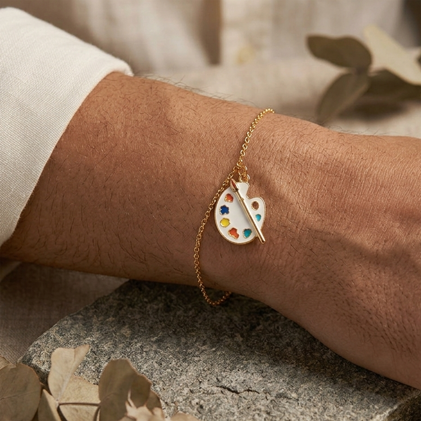 Premium Anti-Tarnish Charm RAKHI|Enamel Bracelet for your Brother