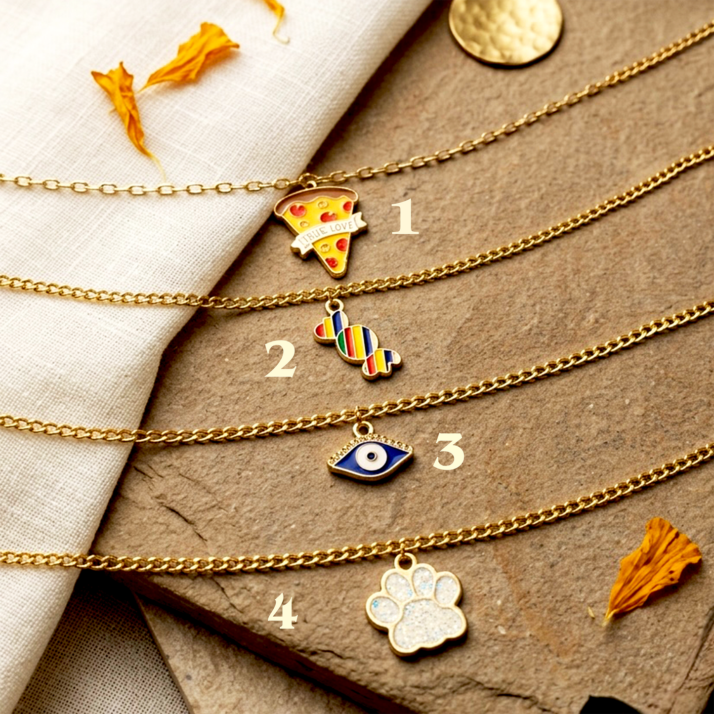 Premium Anti-Tarnish Evil Eye & Quirky Charm RAKHI | 2-in-1 Permanent Golden Plated Bracelet for Brother
