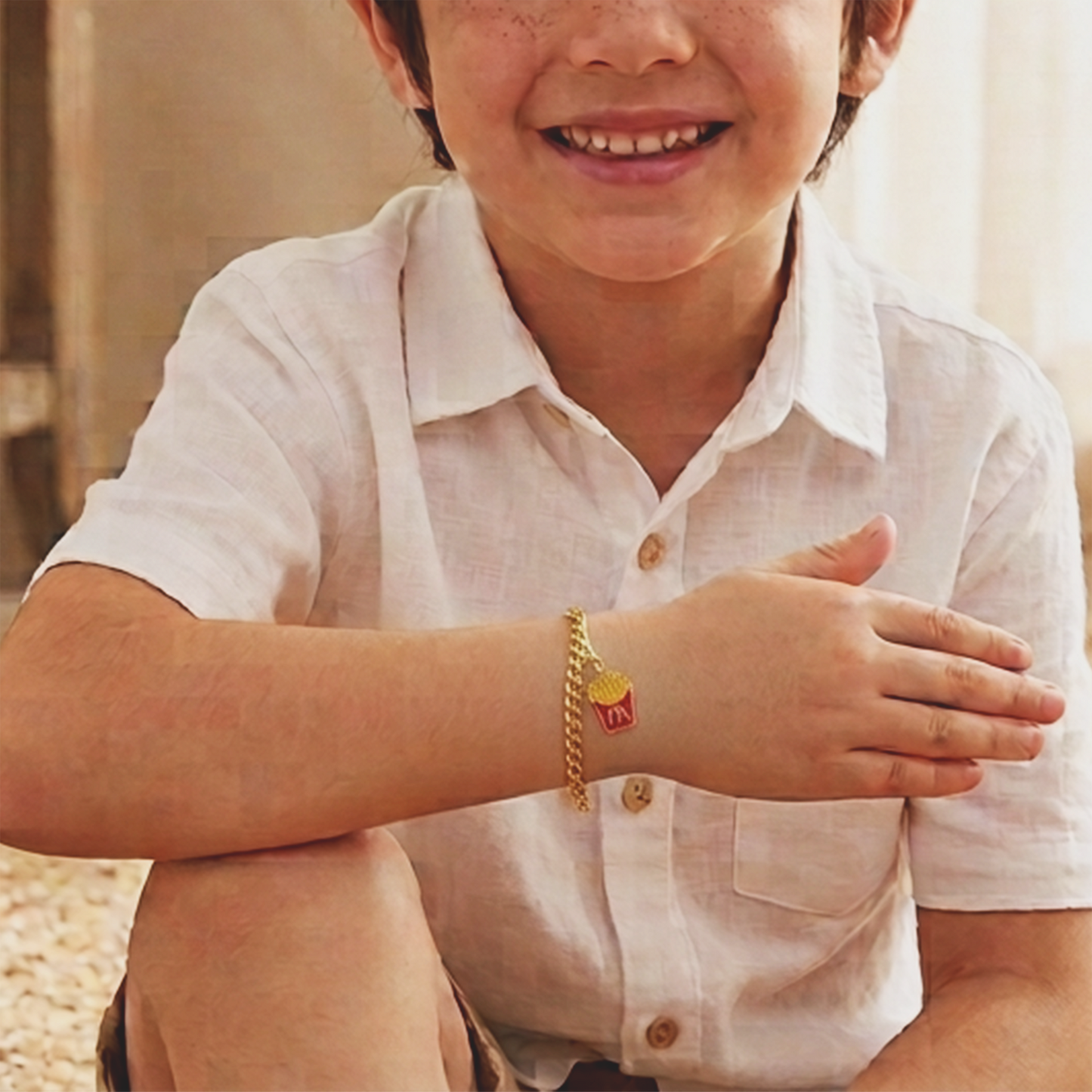 Fun Foodie RAKHI for Kids – Premium Anti-Tarnish Snack Charm Bracelet Rakhi